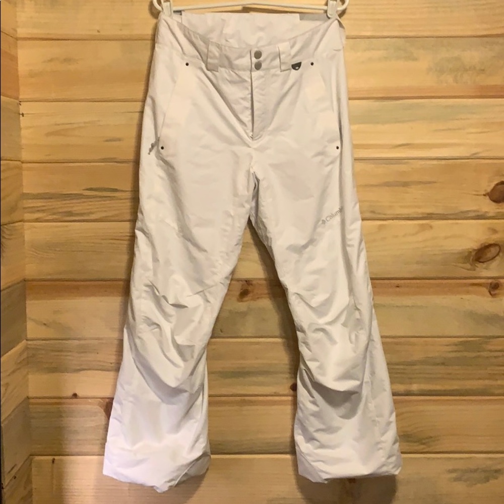 Women's White Snow Pants
